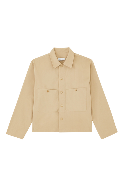 Cotton-Blend Overshirt