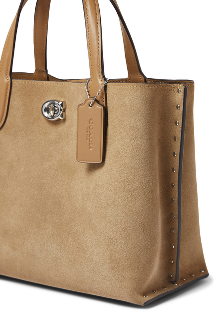 Willow 24 Suede Bag