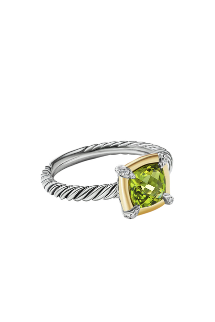 Peridot Petite Chatelaine Ring