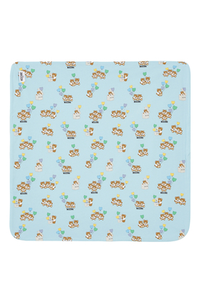 Baby Bear-Print Blanket