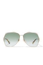 Honore Aviator Sunglasses