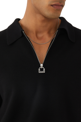 MIANSAI Mini Annex Silver Chain Necklace for Men