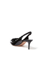 Rockstud 60 Bow Slingback Pumps