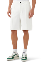Double-Jersey Elastic Waistband Shorts