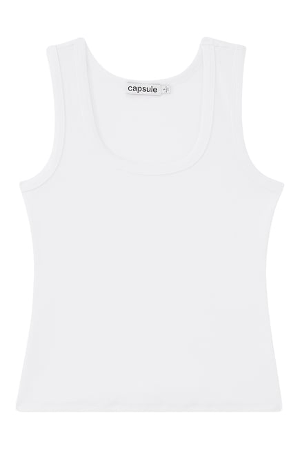 Scoop Neck Tank Top