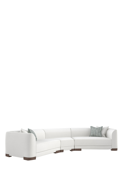Lounge Around Curved Sectional Sofa