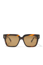 Rectangular Frame Sunglasses