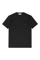 Cotton Jersey Patch T-Shirt