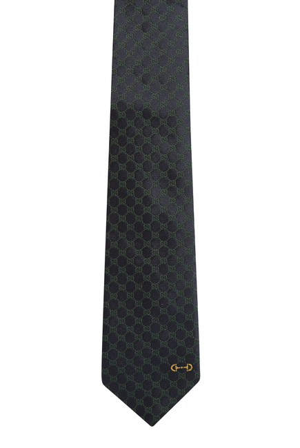 Monogram Silk Tie