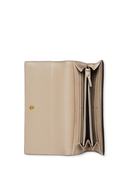 Ophidia GG Continental Wallet