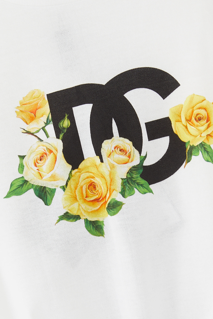 Kids Floral Logo T-Shirt