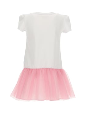Dress with Tulle Skirt