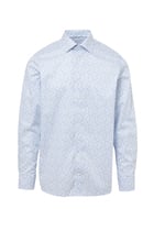 White Floral Signature Twill Shirt