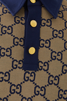 Maxi GG Silk Cotton Polo
