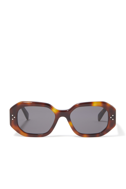 Dots Oval Sunglasses