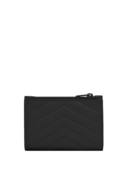 Bi-Fold Zip Wallet