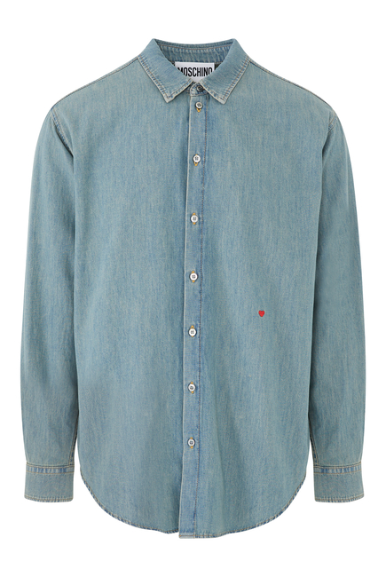 In Love We Trust Chambray Shirt