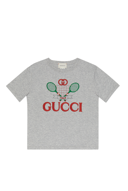 Gucci Gucci Tennis Logo T-Shirt