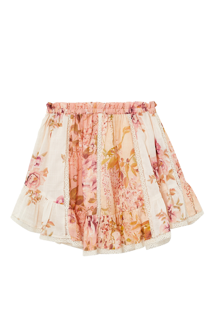 Rosa Spliced Skirt