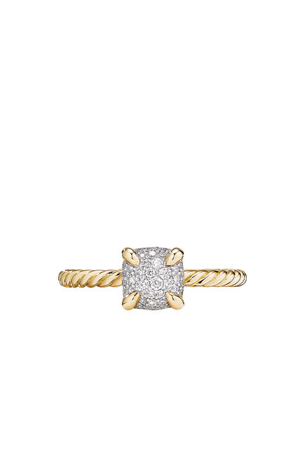 Diamond Petite Chatelaine Ring