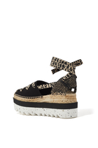 Gaia 80 Canvas Platform Espadrilles