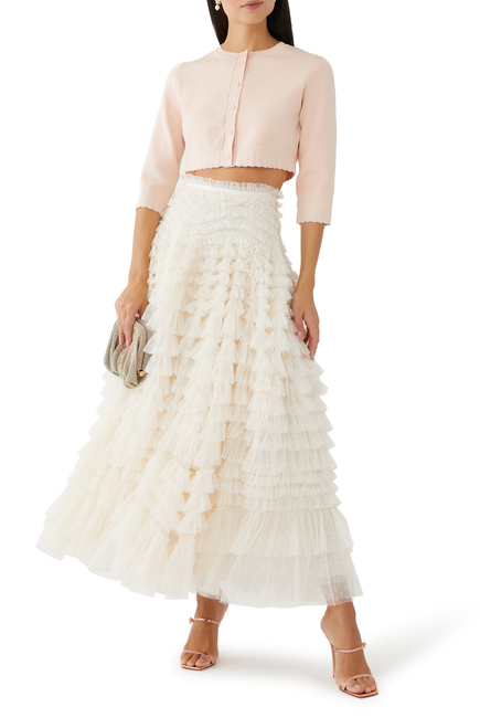 Hattie Ruffle Maxi Skirt