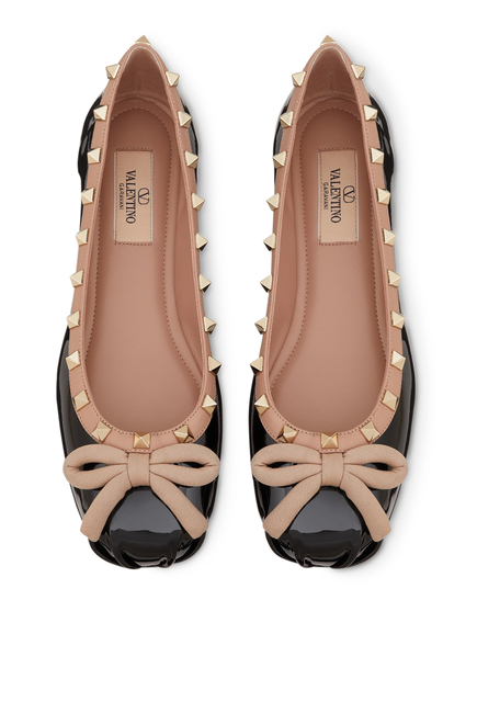 Valentino Garavani Rockstud Ballerina Flats