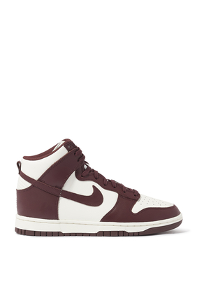 Dunk High Leather Sneakers