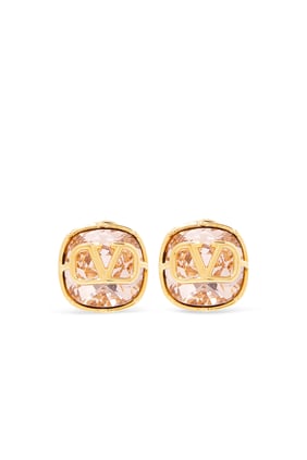  VLogo Signature Earrings With Swarovski® Crystals