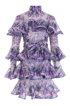 Celestial Frill Mini Dress