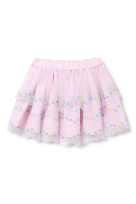 Kids Confetti Dot Tutu Skirt