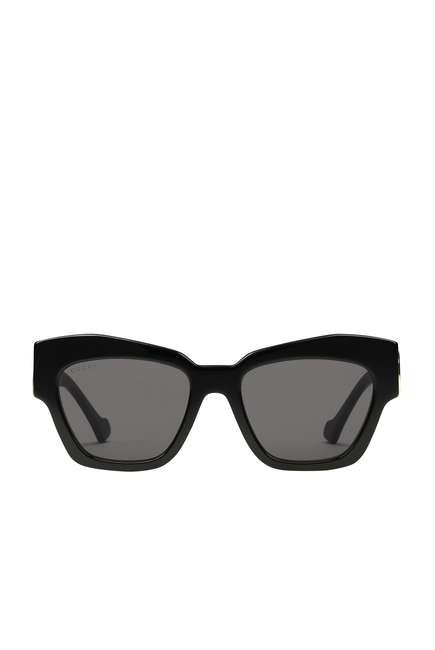 Cat-Eye Frame Sunglasses