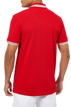 Paddy Polo Shirt with Curved Logo