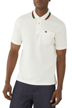 Double G Stripe Polo Shirt