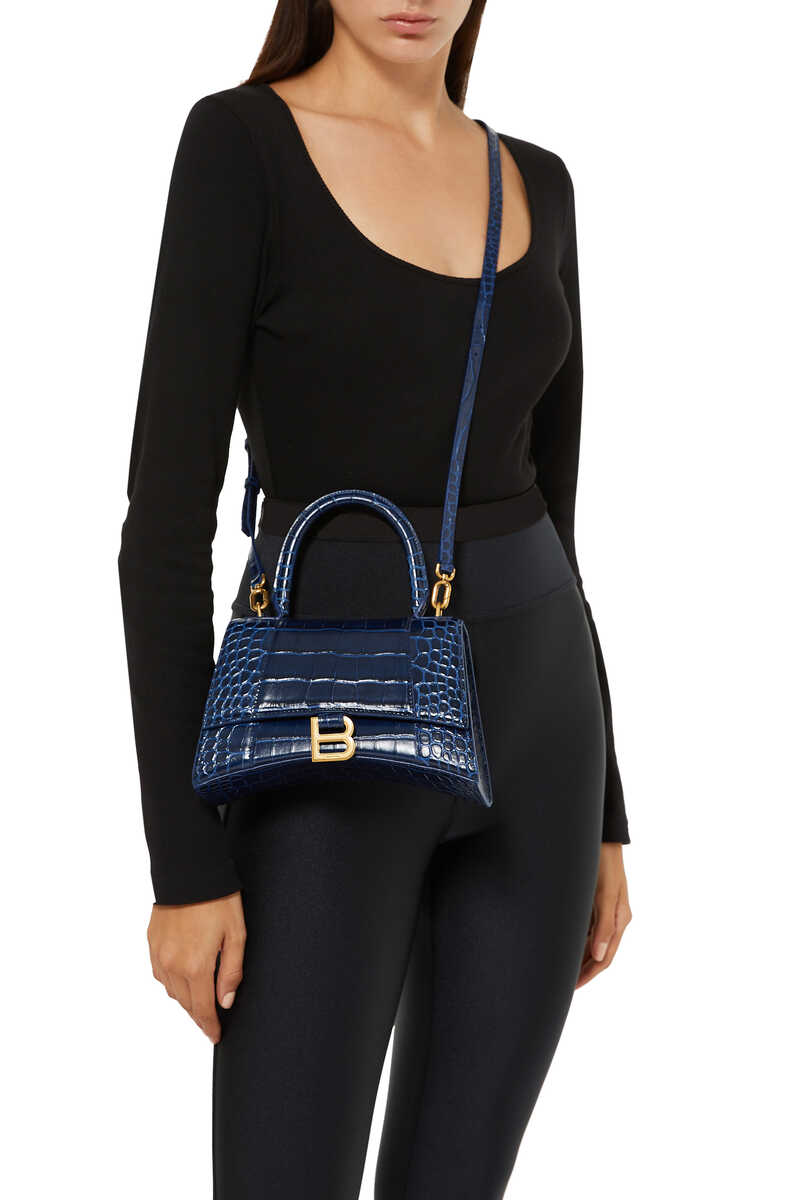 Buy Balenciaga Hourglass Small Top Handle Bag - Womens for AED 7500.00 ...