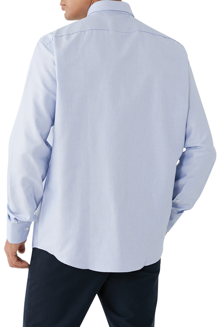 Regular Fit Shirt in Cotton Poplin