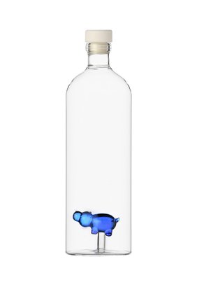 Bottle with Hippo