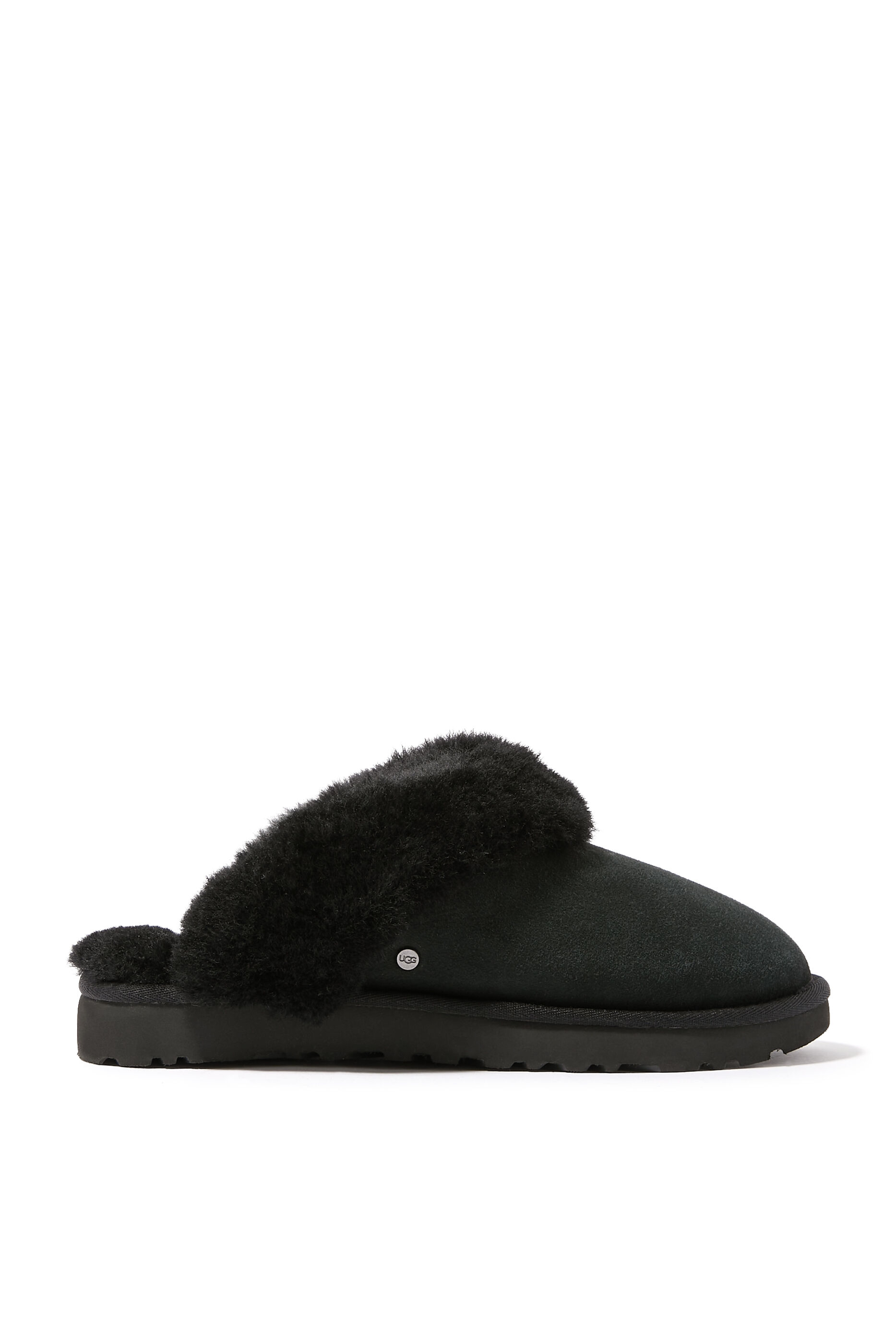 Ugg deals fur slippers