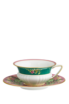 Wonderlust Pink Lotus Teacup & Saucer
