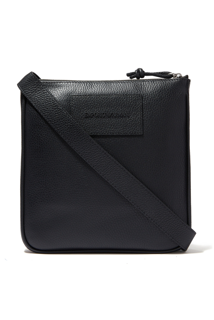 Emporio Armani Messenger Bag in Black