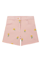 Kids Floral Print Shorts