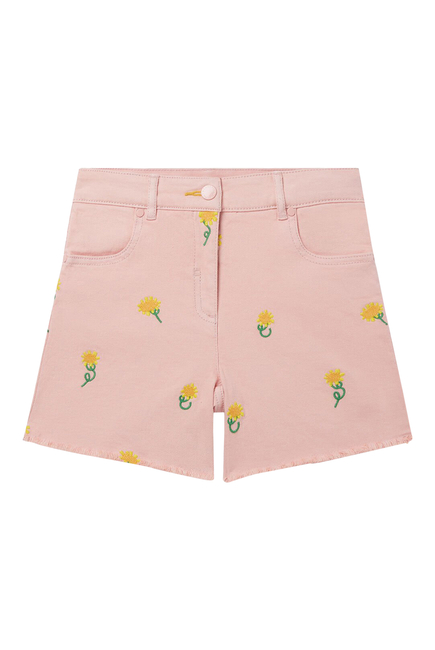 Kids Floral Print Shorts