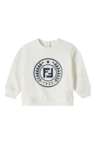 Kids Crew Neck Logo Sweatshirt