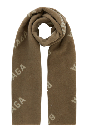 All-Over Logo Scarf