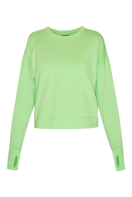 After Class Crop Sweatshirt