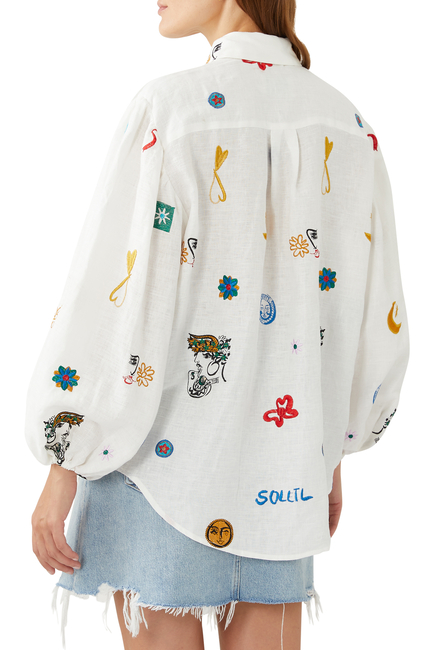 Soleil Embroidered Shirt