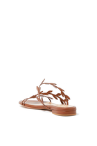 Flavia Leather Asymmetrical Sandals