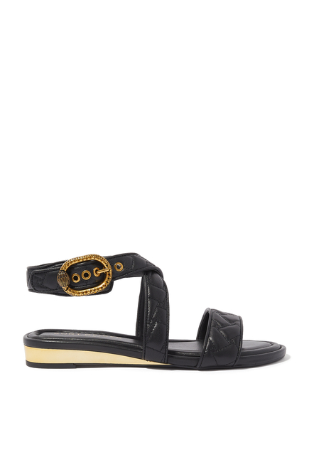 Mayfair Flat Leather Sandals