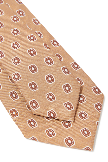 Silk Jacquard Pattern Tie