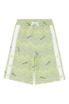 Kids Zig-Zag Jersey Shorts